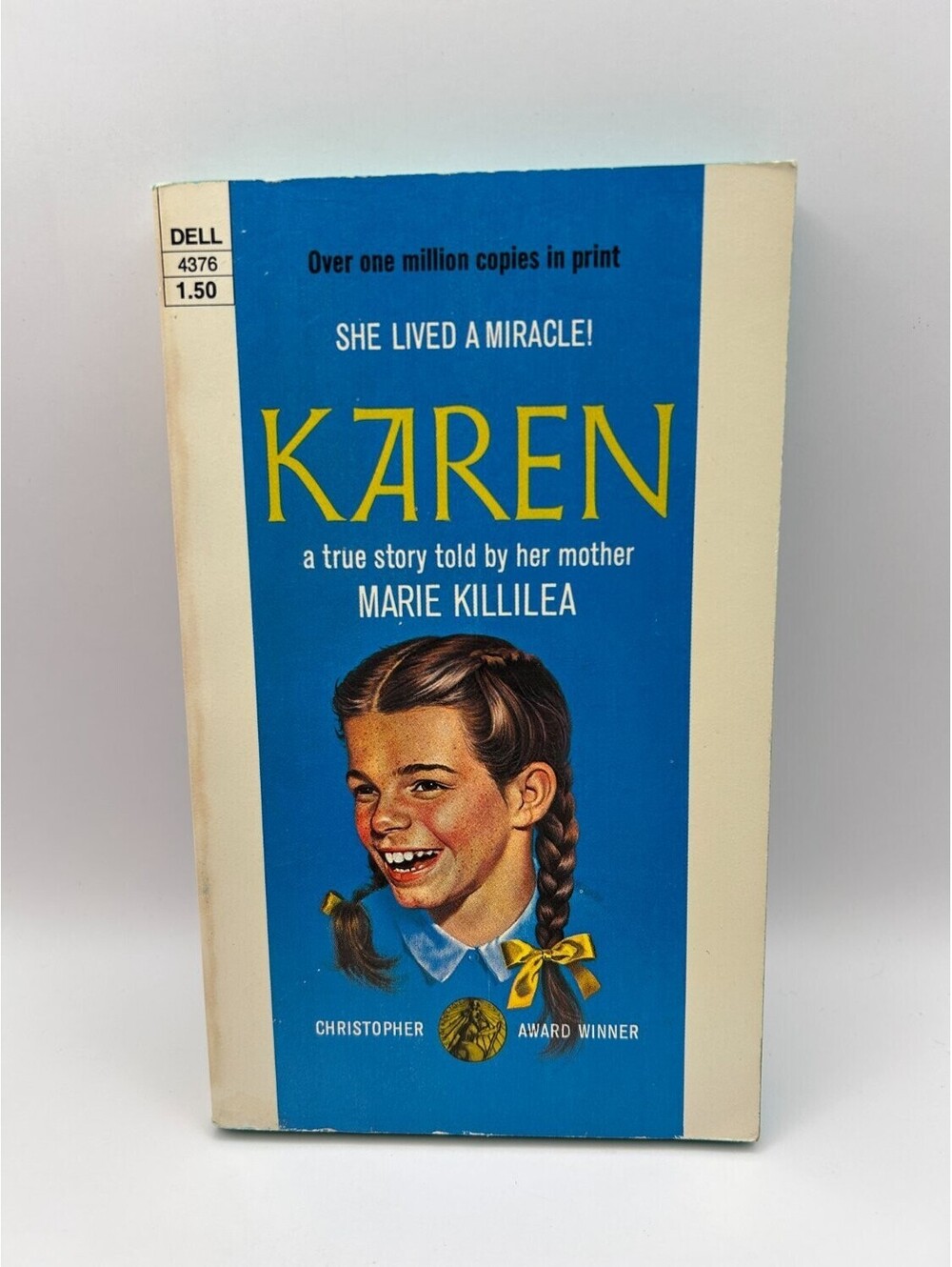Marie Killilea Karen Paperback 1970s Original Price 1.50